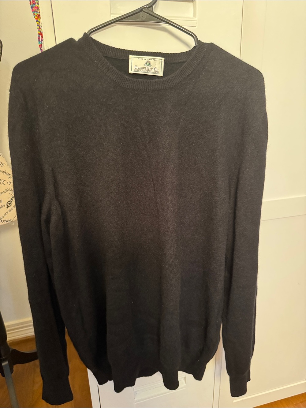 Men's Crewneck Sweater - Black